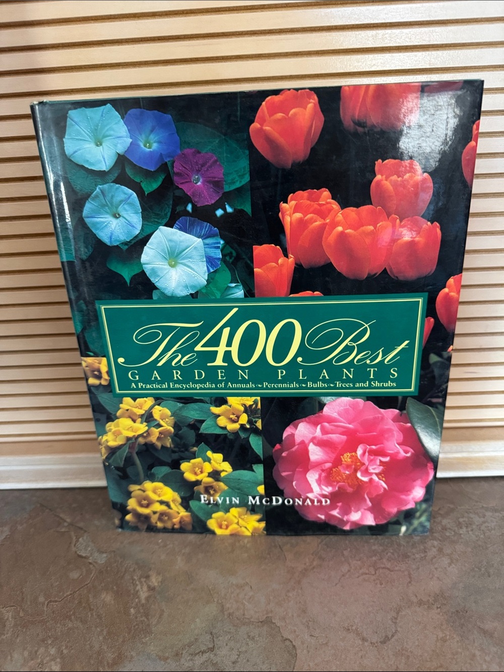 The 400 Best Garden Plants Hardcover Book - Multicolor - Unknown Brand
